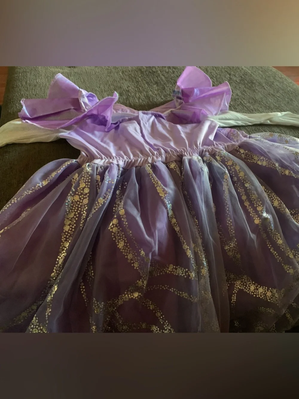 Disguise Wicked Glinda Deluxe /Good Costume, Official Wicked Movie Costume Kids